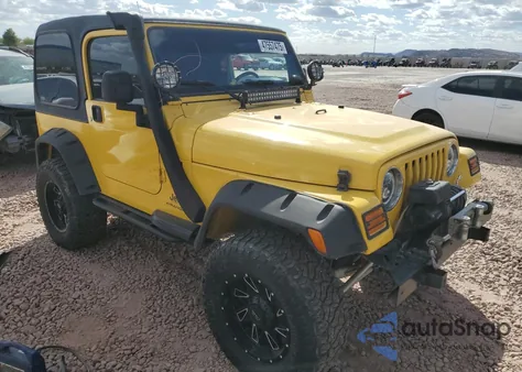 2005 Jeep Wrangler X из США, поврежденный, VIN 1J4FA39S35P374141